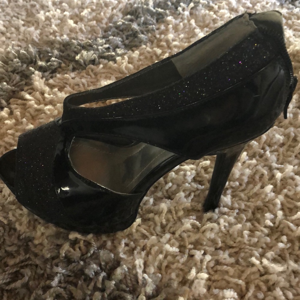 Black heels